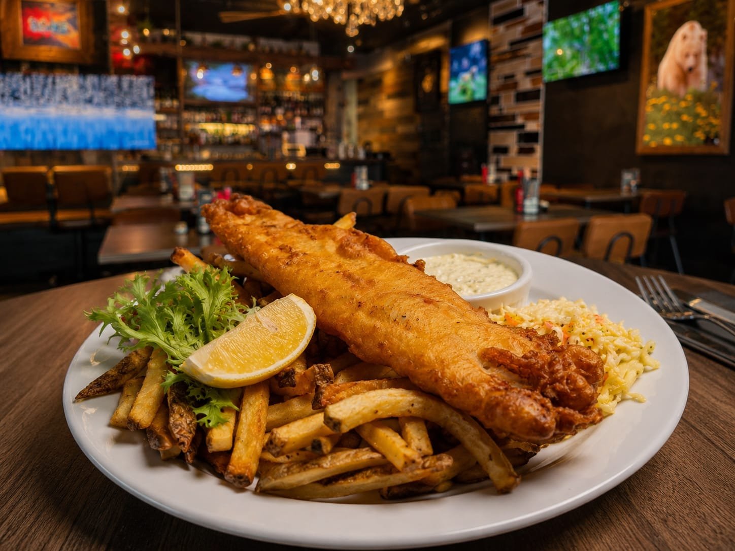 Classic fish and chips